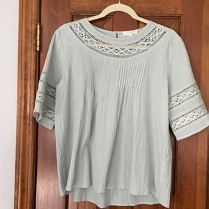 Light sage blouse